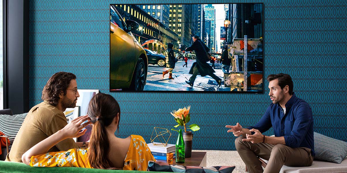 SAMSUNG QLED 8K - Designed to blend with any room