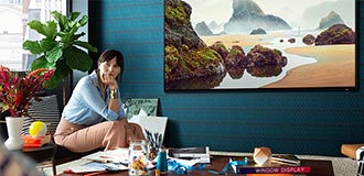 SAMSUNG QLED 8K - Designed to blend with any room