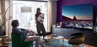 SAMSUNG QLED 8K - Designed to blend with any room