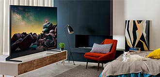 SAMSUNG QLED 8K - Designed to blend with any room