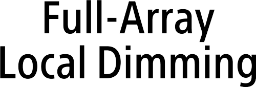 Full Array Local Dimming